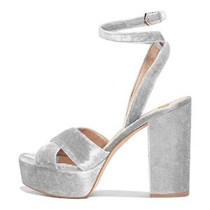 XYD Women Strappy Sandals Open Toe Chunky Square Heels Sandals Gorgeous Dress